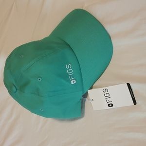 NWT FIGS baseball cap, OS, surgical green